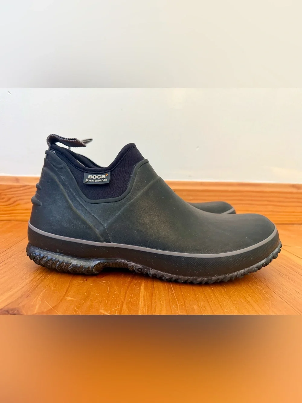 Bogs Men's Urban Farmer Black Utility Boots |  Size 9